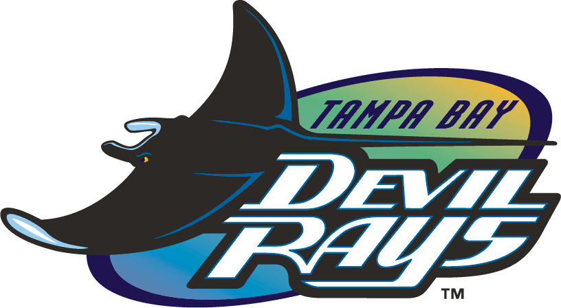 Tampa Bay Devil Rays 1998-2000 Primary Logo iron on heat transfer...